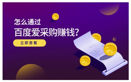 大王·怎么通过百度爱采购赚钱，已经通过百度爱采购完成200多万的销量-51资源库