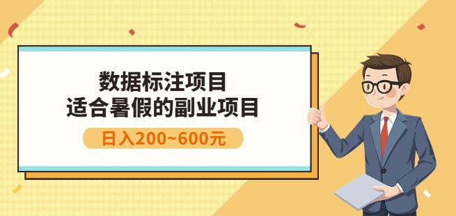 副业赚钱：人工智能数据标注项目，简单易上手，小白也能日入200+-51资源库