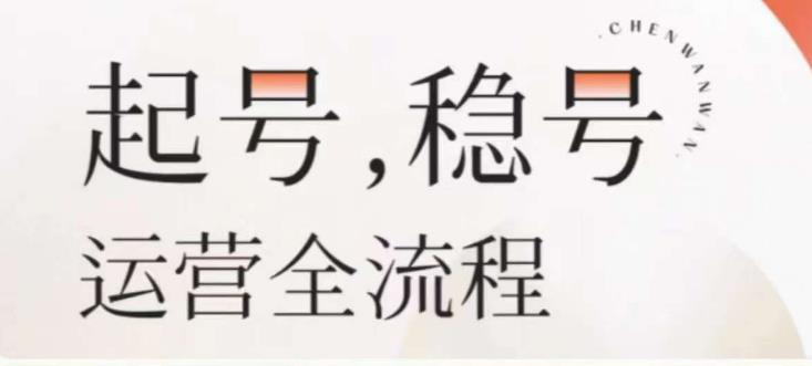 婉婉-起号稳号运营全流程，解决从小白到进阶所有运营知识，帮助解决账号所有运营难题-51资源库