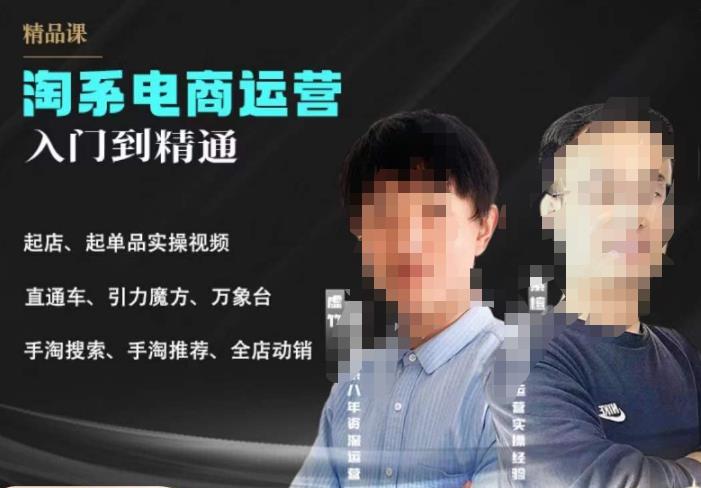 2023手淘搜索实操课+体系化课程，​起店起单品实操视频课程-51资源库