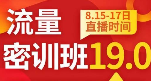 秋秋线上流量密训班19.0，打通流量关卡，线上也能实战流量破局-51资源库