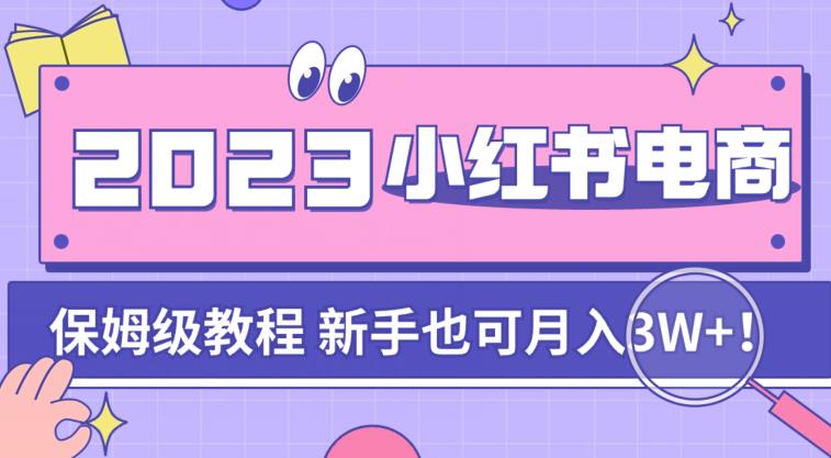 阿本小红书电商陪跑营4.0，带大家从0到1把小红书做起来-51资源库
