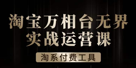 沧海·淘系万相台无界实战运营课，万相台无界实操全案例解析-51资源库