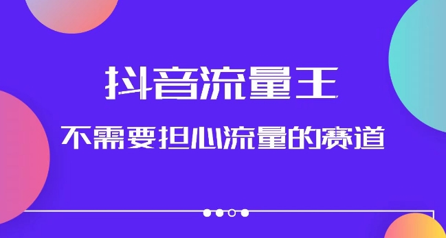 抖音流量王，不需要担心流量的赛道，美女图文音乐号升级玩法（附实操+养号流程）-51资源库