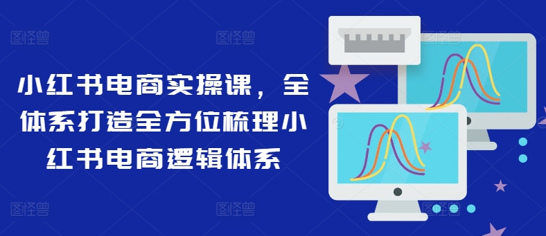 小红书电商实操课，全体系打造全方位梳理小红书电商逻辑体系-51资源库