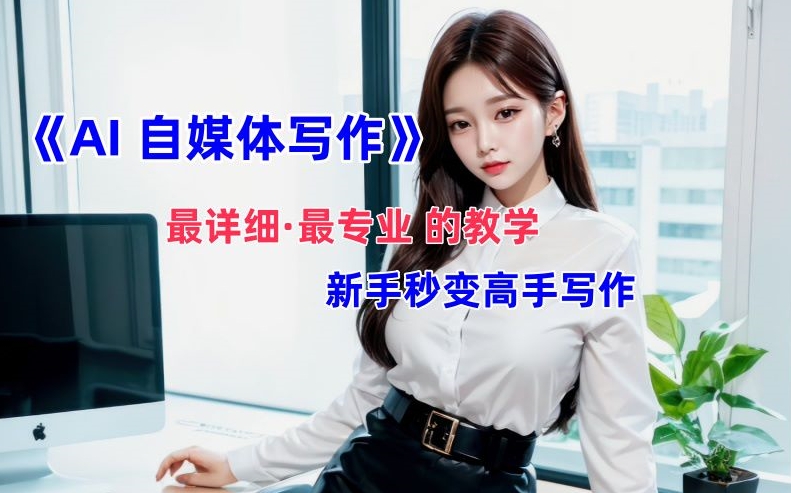 AI自媒体文章创作全网最详细教程，新手秒变写作高手，多方位发展-51资源库