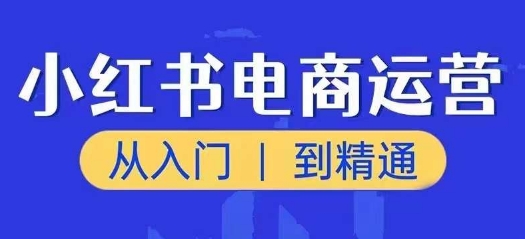 小红书电商运营课，从入门到精通，带你抓住又一个赚钱风口-51资源库