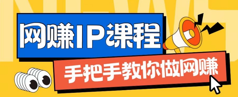 ip合伙人打造1.0，从0到1教你做网创，实现月入过万【揭秘】-51资源库