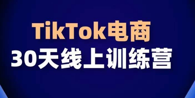 TikTok电商带货30天线上课，不可错过的全球流量洼地！-51资源库