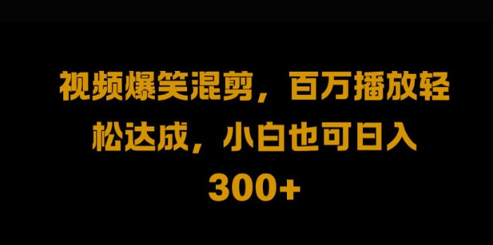 视频号零门槛，爆火视频搬运后二次剪辑，轻松达成日入1k【揭秘】-51资源库