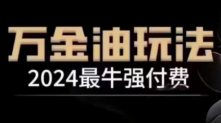 2024最牛强付费，万金油强付费玩法，干货满满，全程实操起飞-51资源库