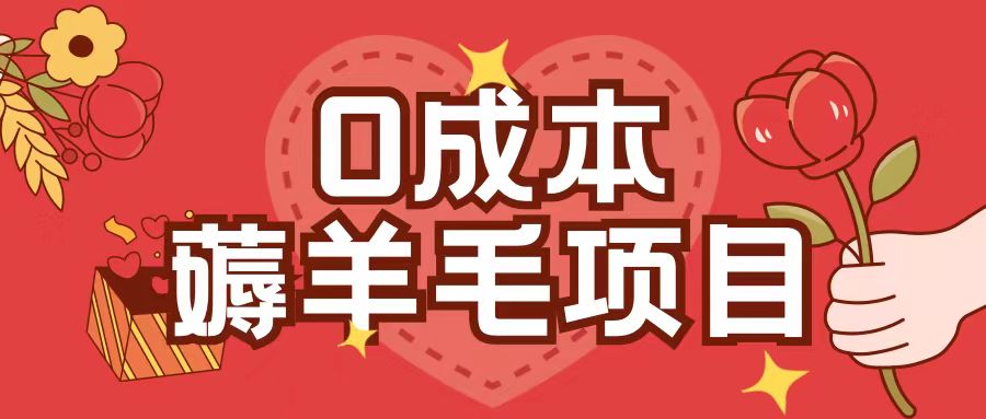 0成本，薅羊毛玩法一分钱不花一部手机即可操作单机1个小时30+-51资源库