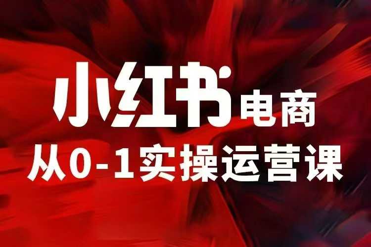 小红书电商运营，97节小红书vip内部课，带你实现小红书赚钱-51资源库