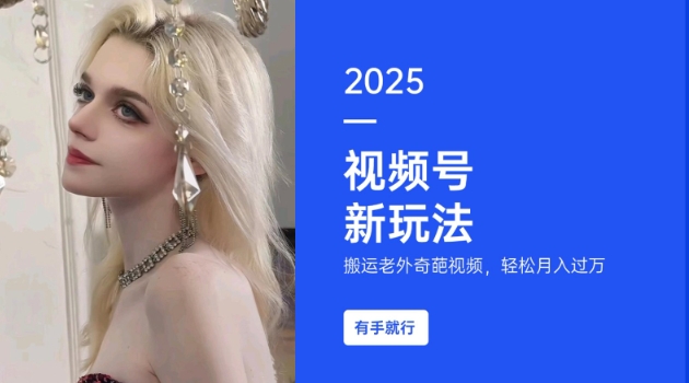 搬运老外奇葩视频，撸视频号分成计划收益，每天只需一小时，新手小白轻松月入过W-51资源库